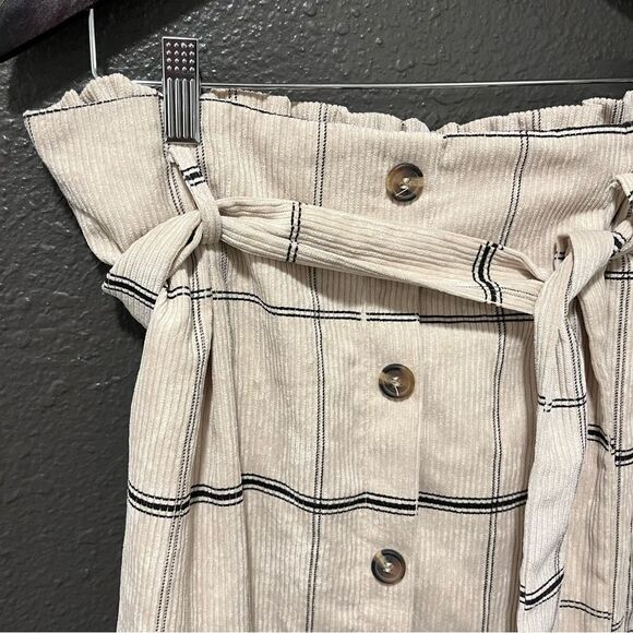 Potters Pot Corduroy Button Front Skirt Large - Picture 3 of 10